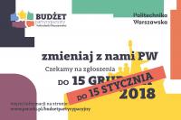 Budżet Partycypacyjny PW Budżet Partycypacyjny PW